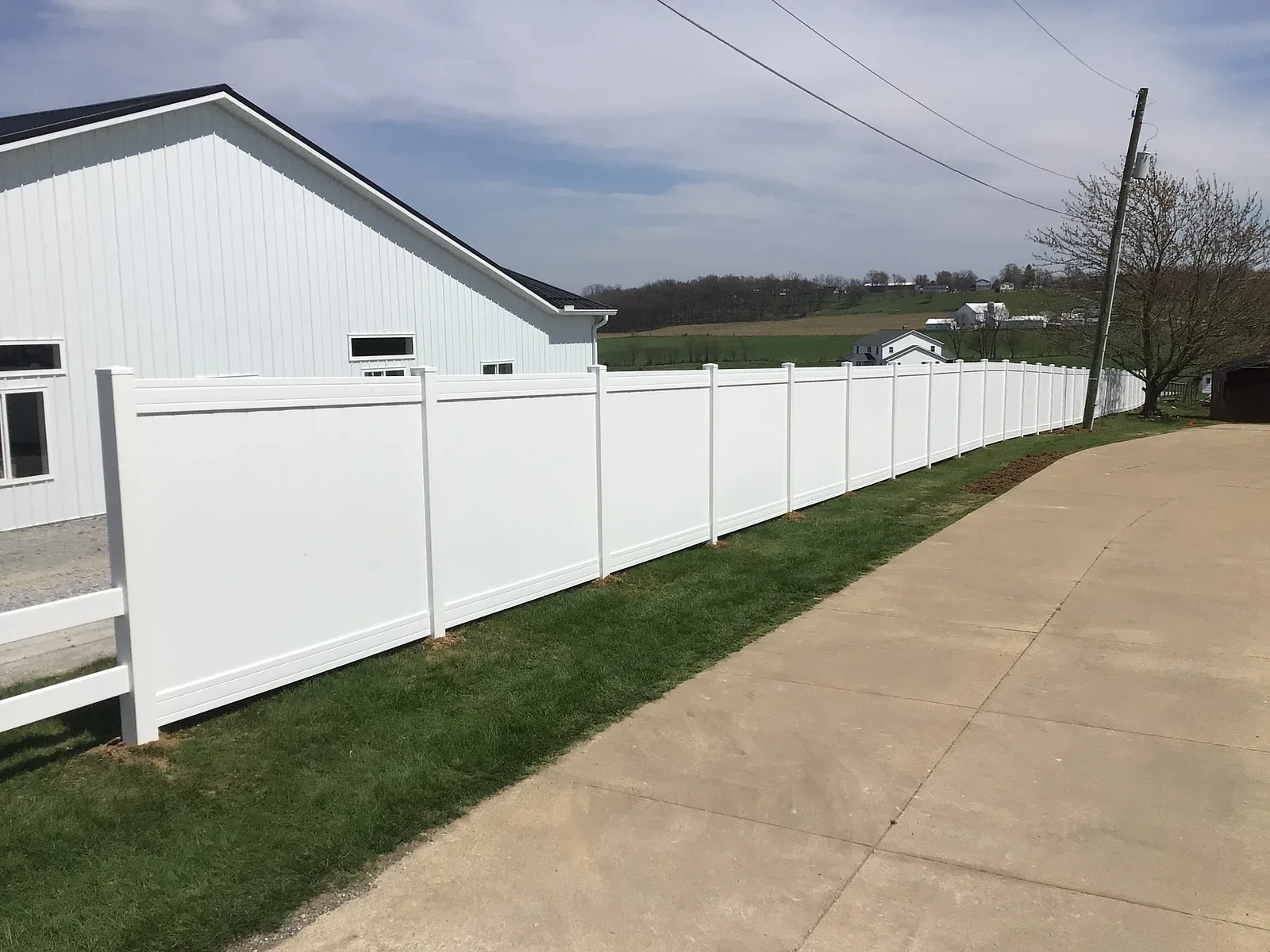 Mineral City Privacy Fence, Swiss Valley Fence