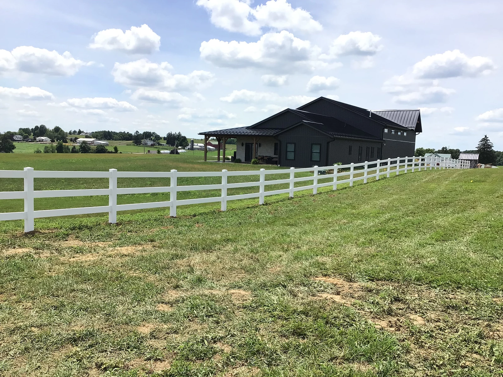 Vinyl Rail Fence