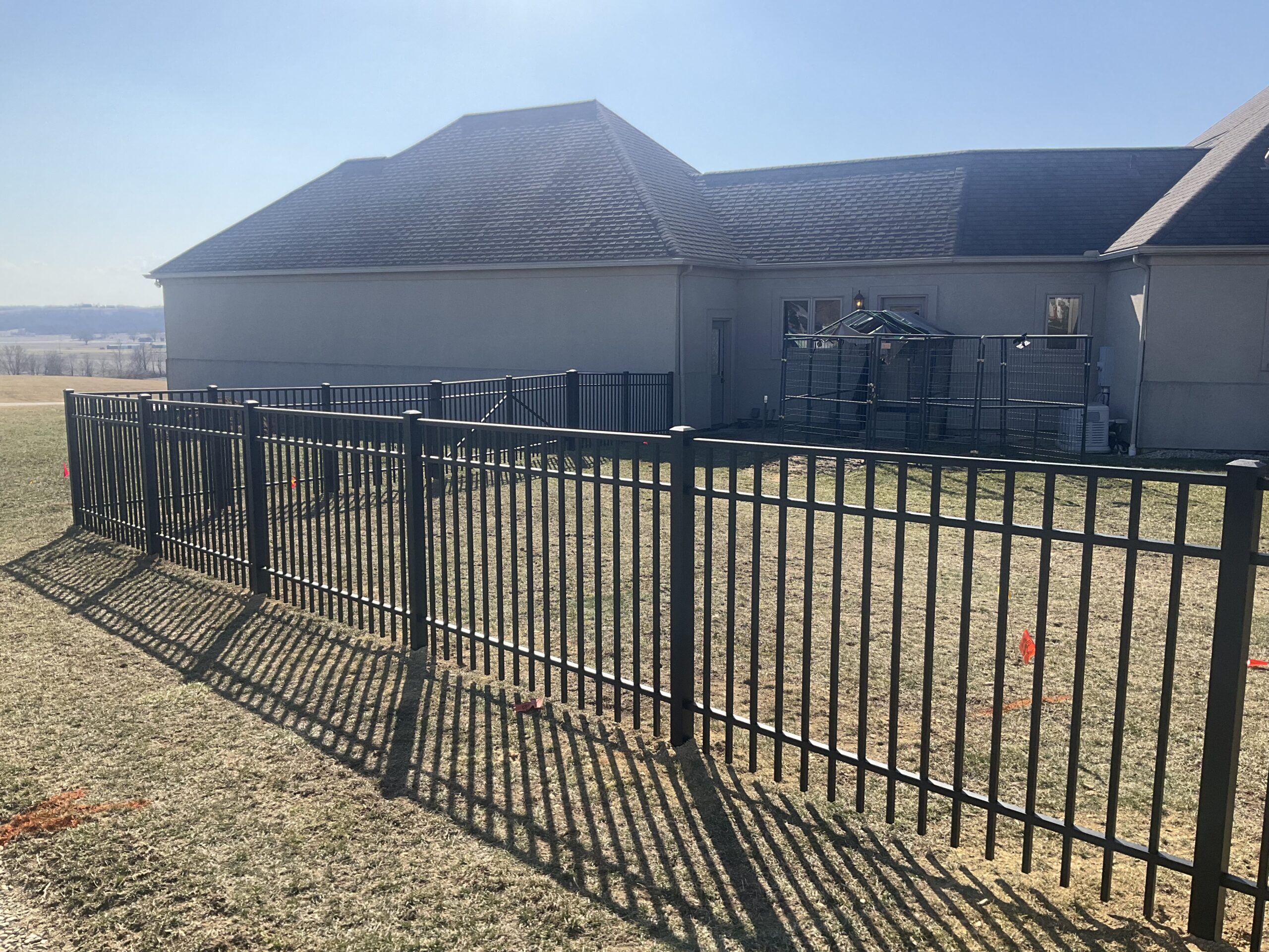 Aluminum Fence, Installed By Swiss Valley Fence, Adena