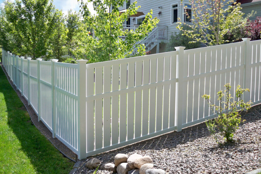 Semi-Privacy Fence Installation, Swiss Valley Fence, Chardon