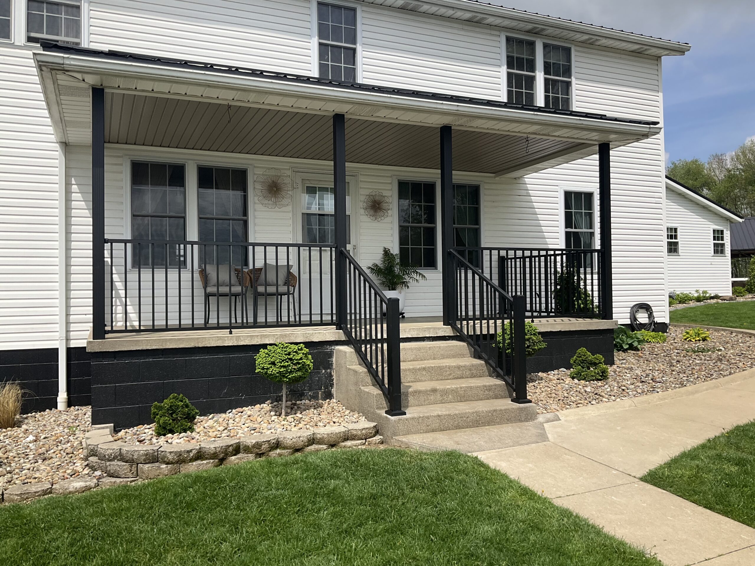 Jewett Aluminum Railing, Installed By Swiss Valley Fence