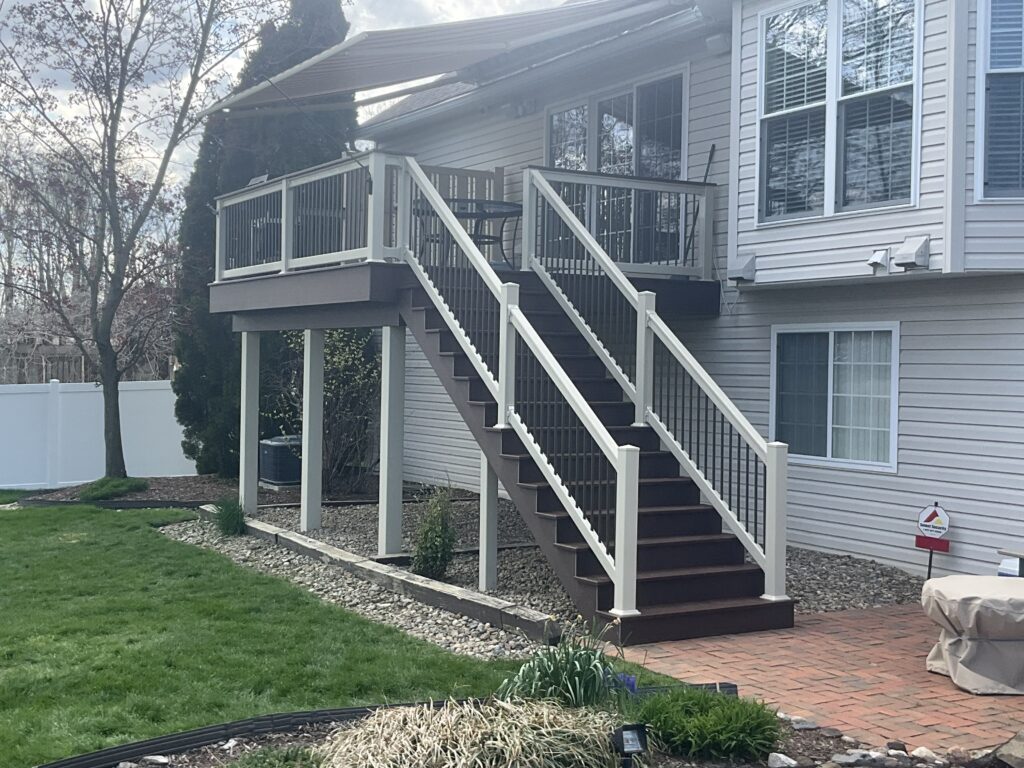 Fredericktown Composite Deck, Installed By Swiss Valley Fence