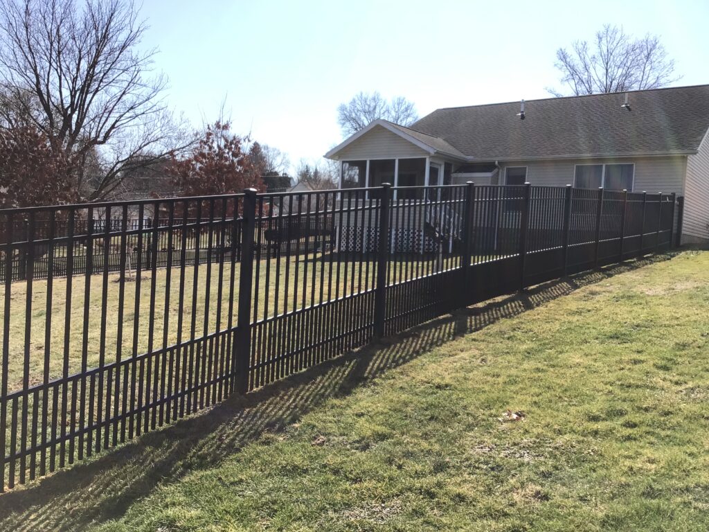 Killbuck Ohio Aluminum Fence Installation, Swiss Valley Fence