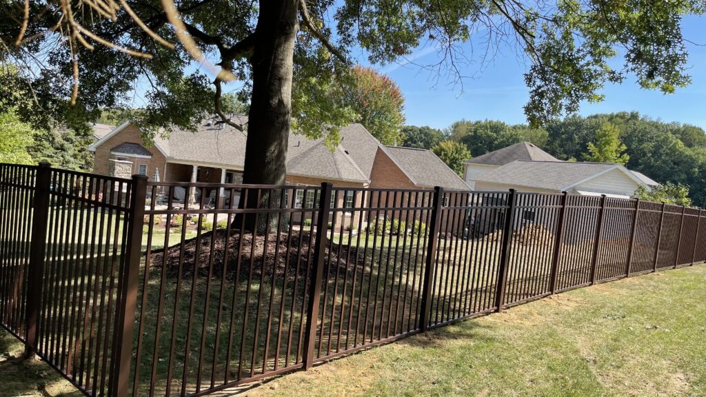 Aluminum Fence, Installed By Swiss Valley Fence. Amsterdam