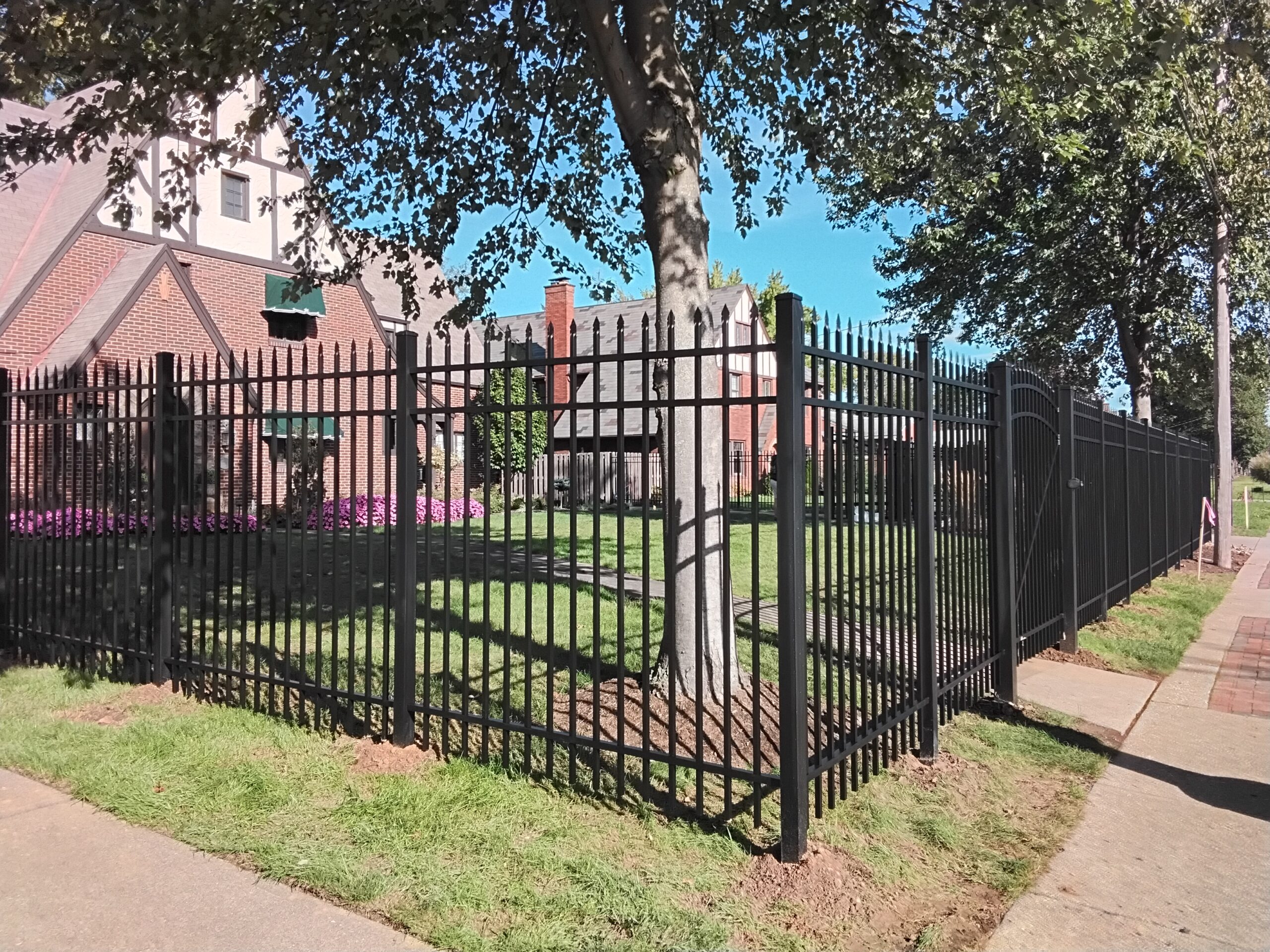 Aluminum Fence, Installed By Swiss Valley Fence. Harrisville