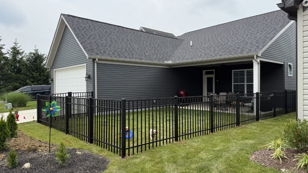 Aluminum Fence Installed By Swiss Valley Fence, Ashland, Ohio