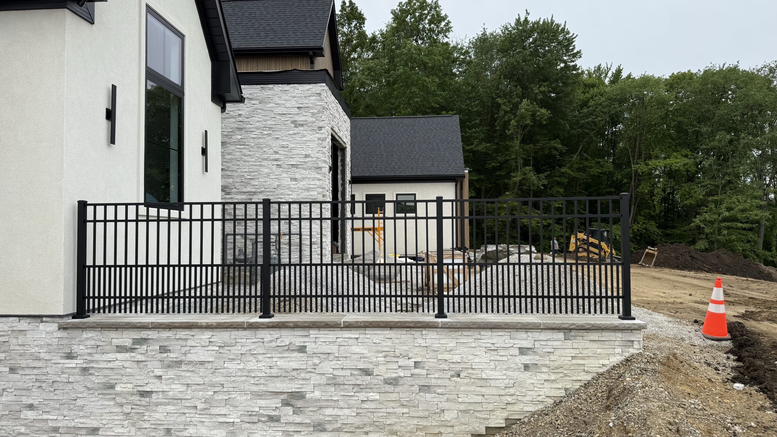 Aluminum Fence Installed By Swiss Valley Fence, Barberton Ohio