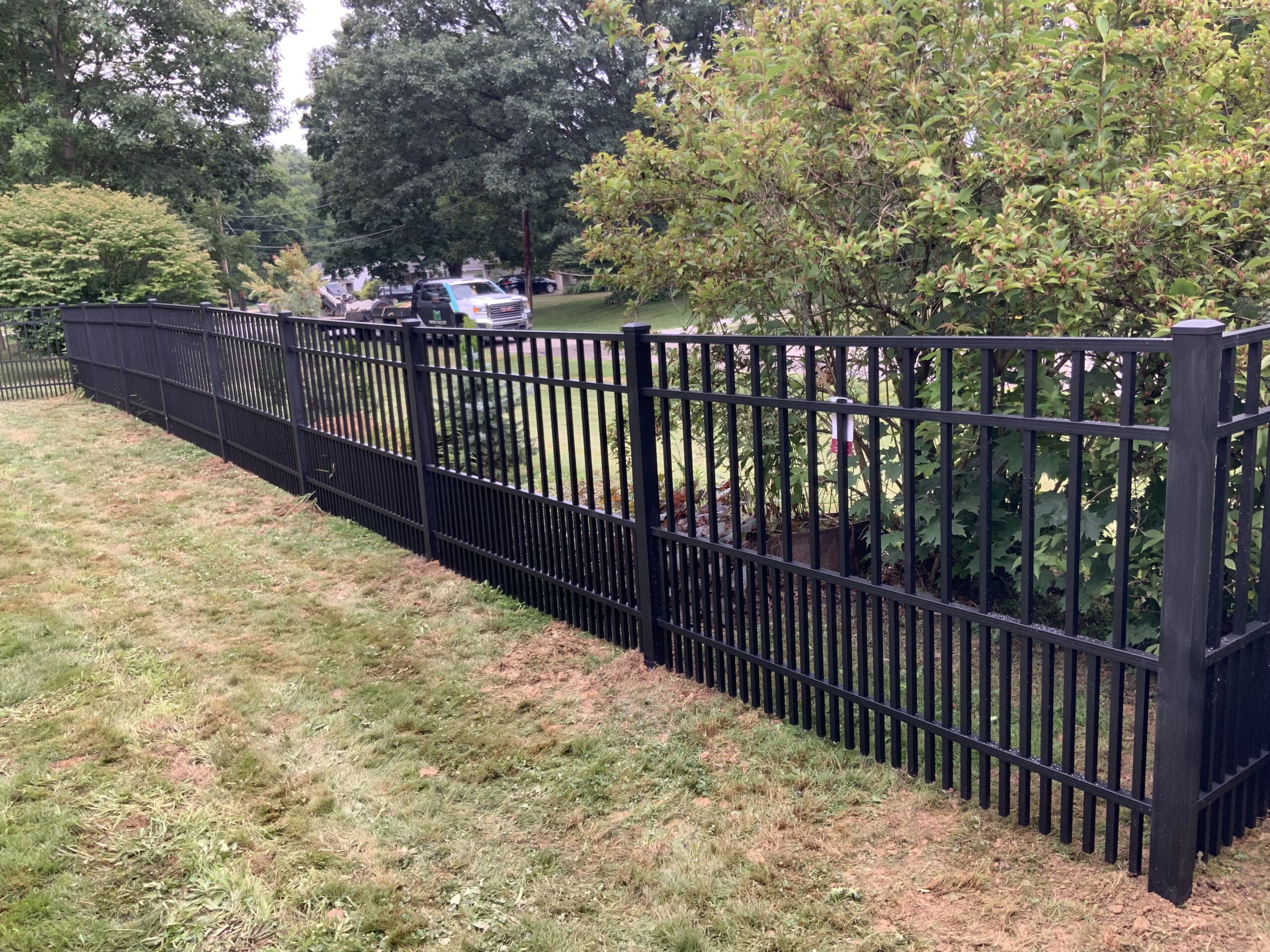 Aluminum Fence, Installed By Swiss Valley Fence. Kent Ohio