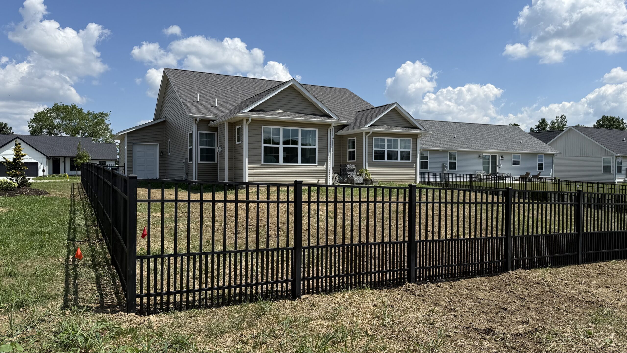 Aluminum Fence, Installed by Swiss Valley Fence, Wintersville Ohio