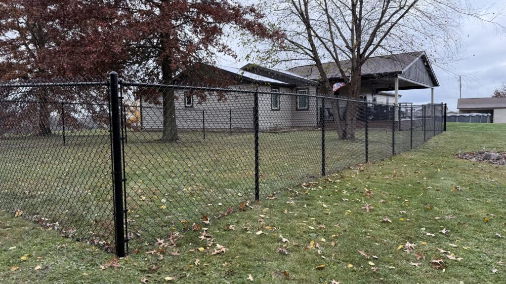 Chainlink Fence, installed by Swiss Valley Fence. Cuyahoga Falls Ohio.